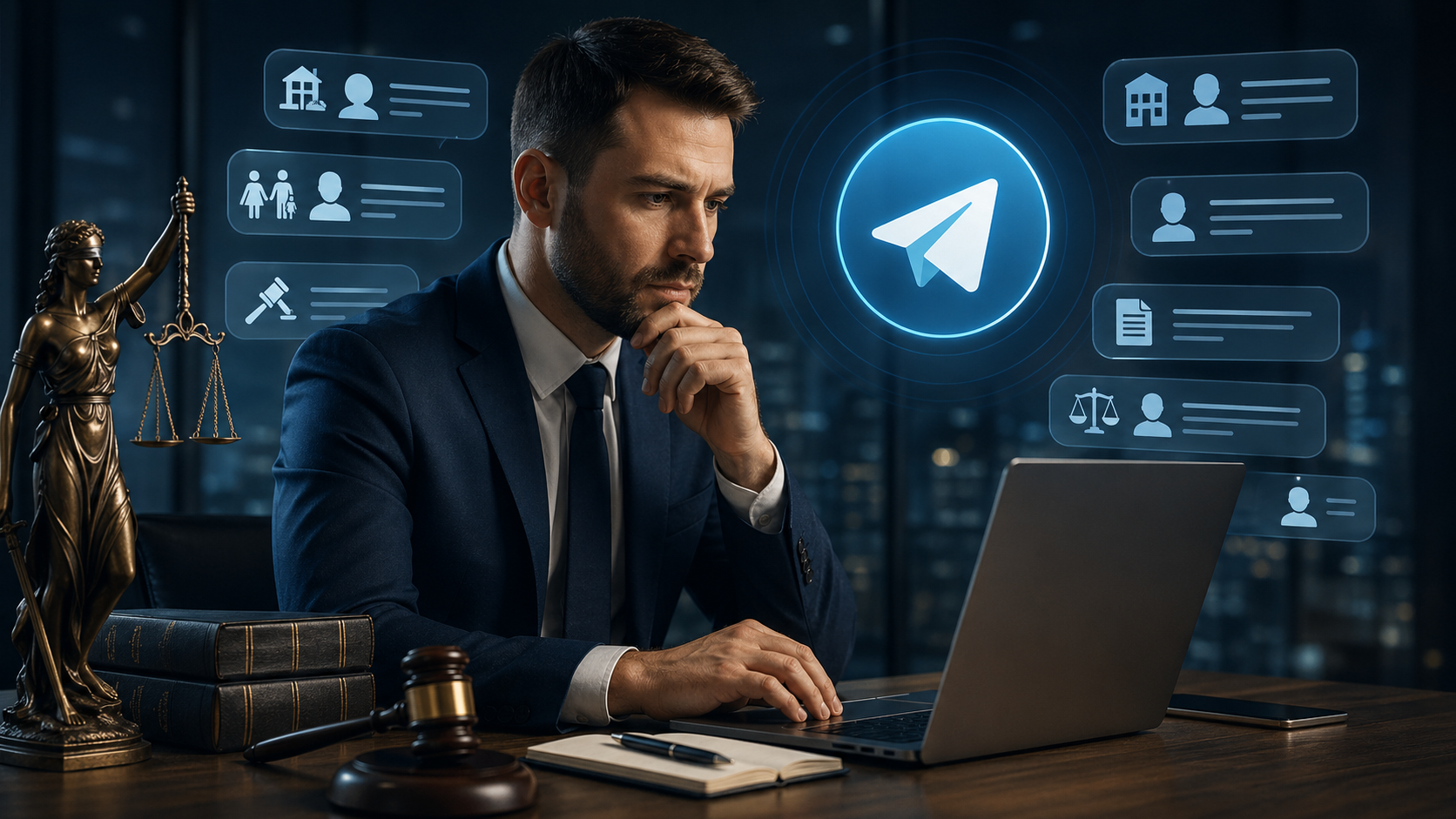 Как юристу находить клиентов в Telegram без холодных сообщений
