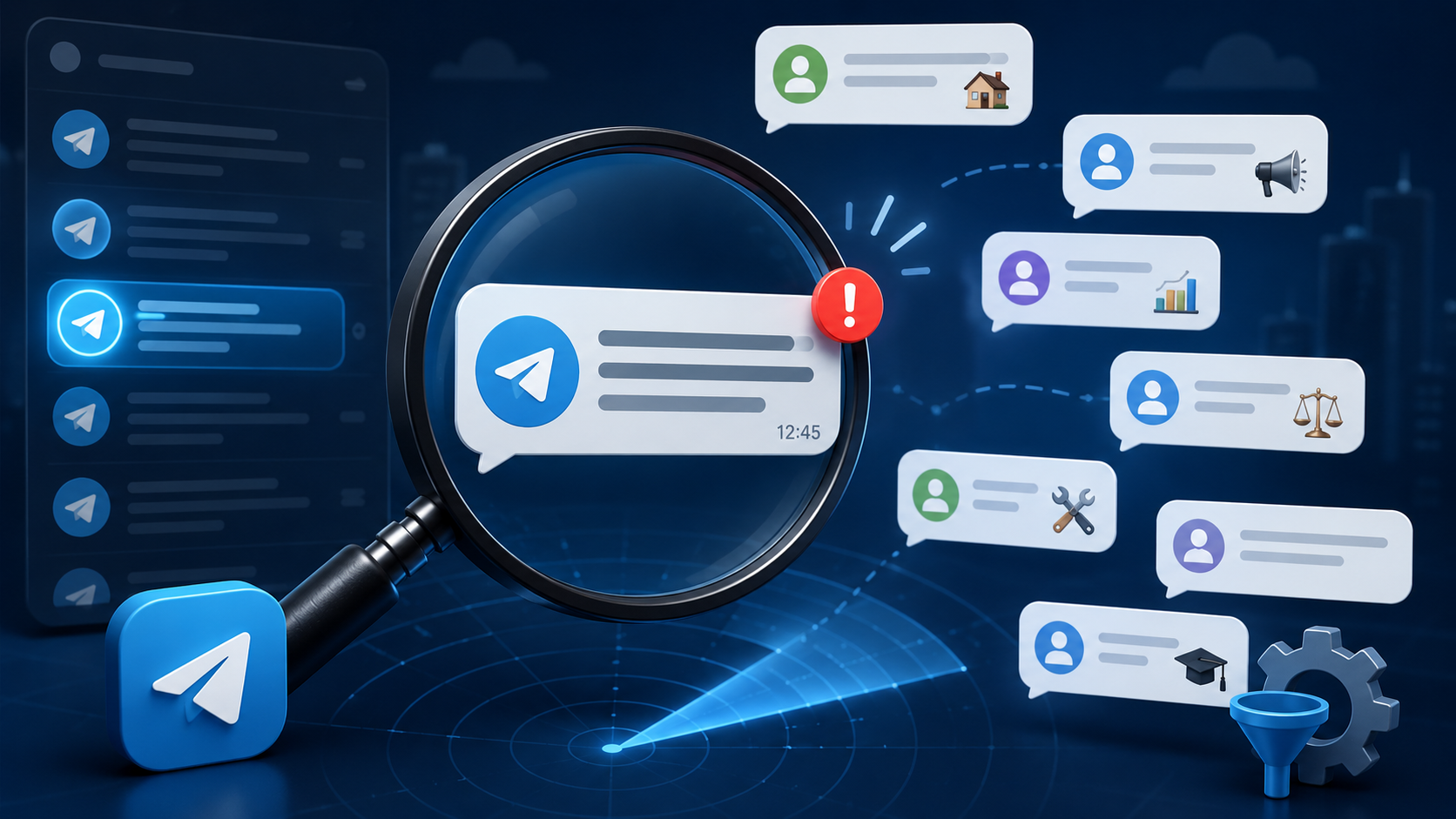 Мониторинг Telegram-чатов по ключевым словам: кому подходит и как настроить фильтр